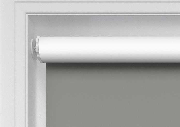 Verona (Blackout), Nimbus Grey - Twist&Fit Roller Blind - Image 10